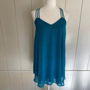 EXPRESS Teal Dress